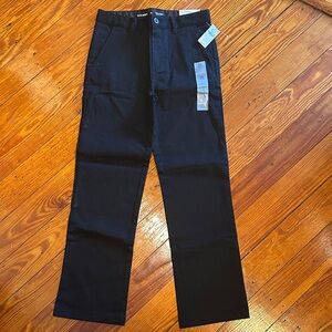 Old Navy Kids Black Straight-Leg Trousers